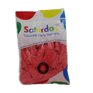 Set of 100pcs Red Balloons