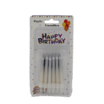 Set of 12pcs Silver Candles