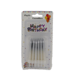 Set of 12pcs Silver Candles