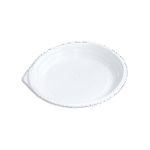 Set of 24pcs White Plastic 23cm Plate