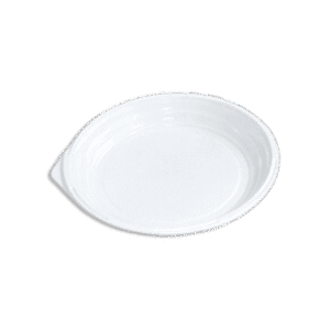 Set of 24pcs White Plastic 23cm Plate