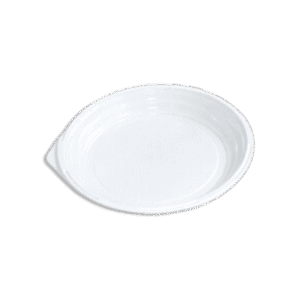 Set of 24pcs White Plastic 23cm Plate