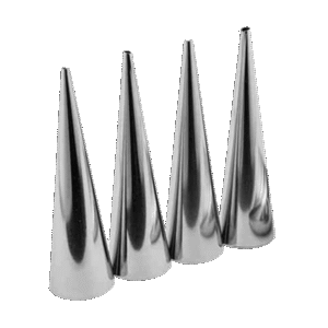 Set of 4 Large Stainless Steel Nozzle