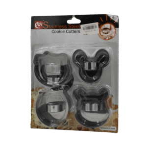 Set of 4pcs Stainless Steel Cookie Cutter