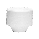 Set of 50pcs White Plastic 15cm Soup Bowl