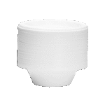 Set of 50pcs White Plastic 15cm Soup Bowl