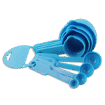 Set of 8pcs Blue Measuring Cups