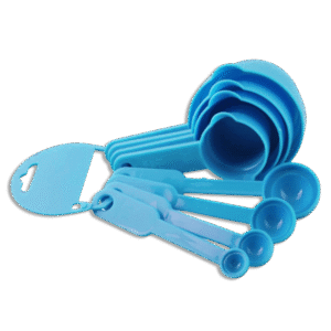 Set of 8pcs Blue Measuring Cups
