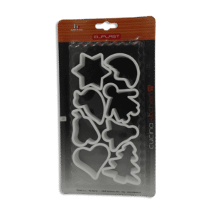 Set of 8pcs Plastic Cookie Cutter