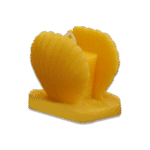 Shell Shape Yellow Scented Candle