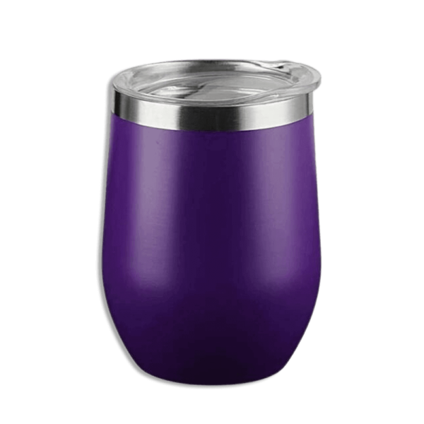 Stainless 350ml Purple Mug Without Handle