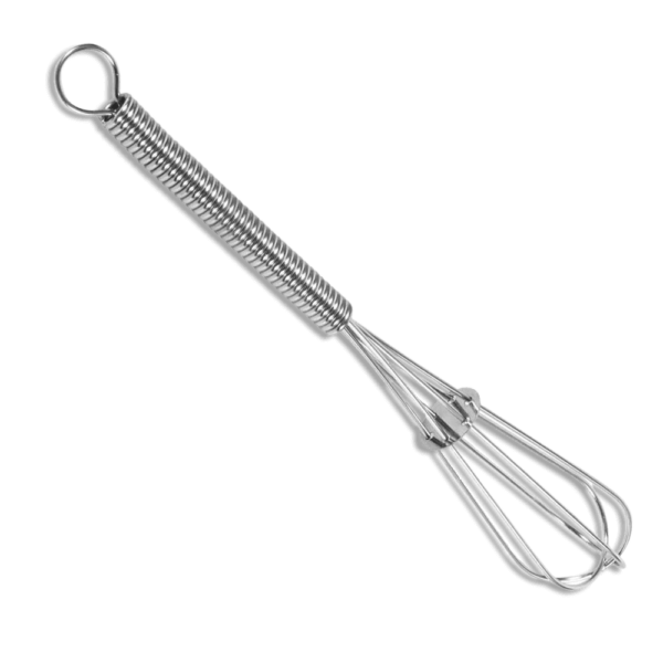 Stainless steel 12cm mini egg beater