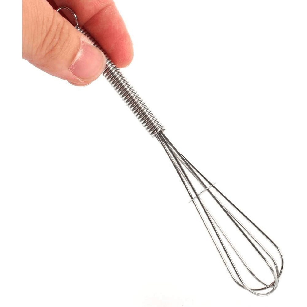 Stainless Steel 12cm Mini Egg Beater2