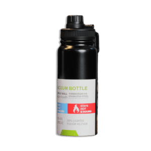 Stainless Steel Black 600ml Vacuum Flask