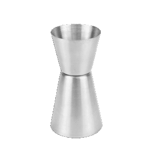 Stainless Steel Double 25/50ml Measure Cup