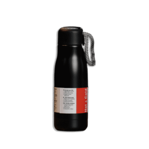 Stainless Steel Glossy Black 350ml Vacuum Flask