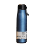 Stainless Steel Glossy Blue 550ml Vacuum Flask