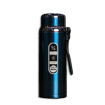 Stainless Steel Glossy Blue 800ml Vacuum Flask