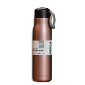 Stainless Steel Glossy Bronze 550ml Vacuum Flask