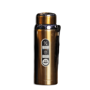 Stainless Steel Glossy Gold 600ml Vacuum Flask