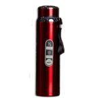 Stainless Steel Glossy Red 1000ml Vacuum Flask