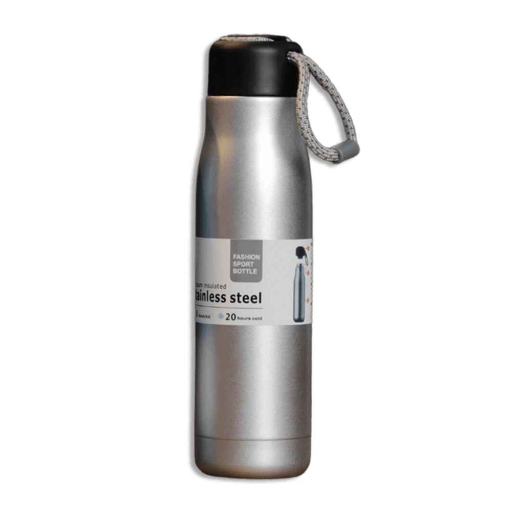 Stainless-Steel-Glossy-Silver-550ml-Vacuum-Flask