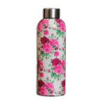 Stainless Steel Purple Flowers 500ml Vacuum Flask