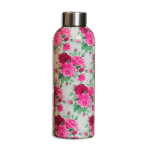 Stainless Steel Purple Flowers 500ml Vacuum Flask