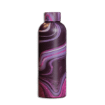 Stainless Steel Purple Marble 500ml Vcauum Flask