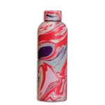Stainless Steel Red Marble 500ml Vcauum Flask
