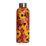 Stainless Steel Yellow Flowers 500ml Vacuum Flask