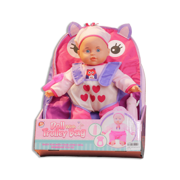 Baby 35.5cm Doll With Trolly Bag