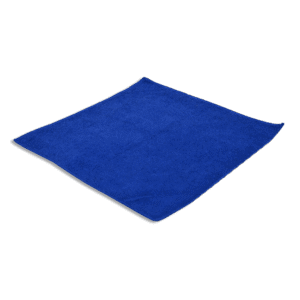 Blue Superfine Fiber 60cmx40cm Cleaning Towel