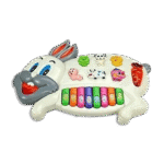 Cartoon Musical Piano of 6 Animals Sounds