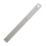Deli 15cm Stainless Ruler