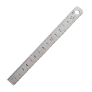 Deli 15cm Stainless Ruler