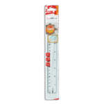 Deli 20cm Transparent Ruler