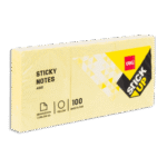 Deli 38x51mm Yellow Stick Up Sticky Notes