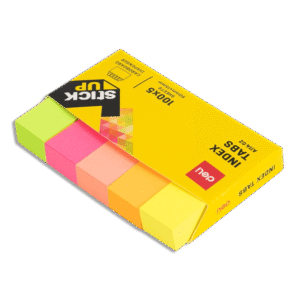 Deli 50x15mm Multi Color Index Tabs1