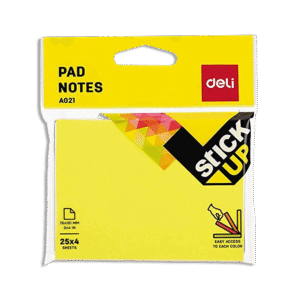 Deli 76x101mm Multi-Color Pad Notes