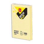 Deli 76x51mm Yellow Stick Up Sticky Notes