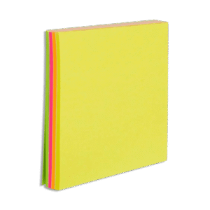 Deli 76x76mm Multi Color Pad Note1