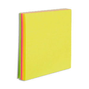 Deli 76x76mm Multi Color Pad Note1
