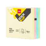 Deli 76x76mm Multi-Color Stick Up Sticky Notes