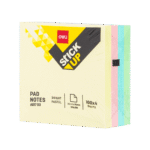 Deli 76x76mm Multi-Color Stick Up Sticky Notes
