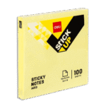 Deli 76x76mm Yellow Stick Up Sticky Notes