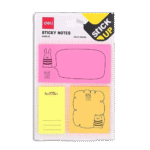 Deli Animal Story 3 Volumes Sticky Notes