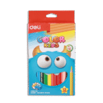 Deli Jumbo 12 Colored Pencils