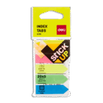 Deli Multi-Color Stick Up Index Tabs