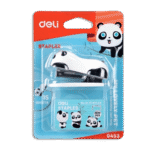 Deli Panda Design Mini Stapler